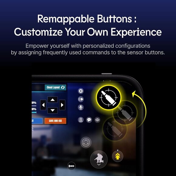 RhinoBuff FPS Precision Kit Compatible with iPhone 15 Pro Gaming Controller - Picture 4 of 8